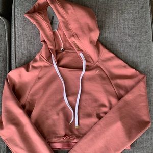 OBO-Gymshark Whitney Simmons Moab brick hoodie